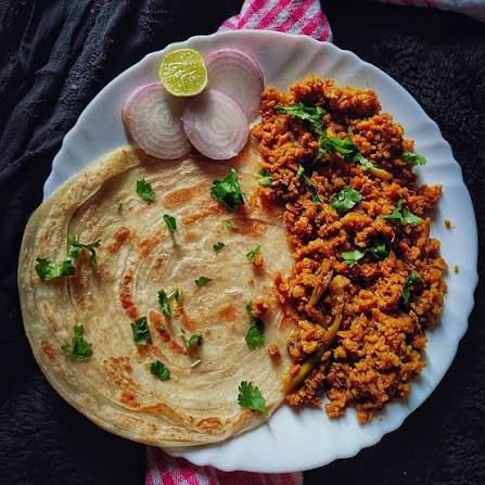 Keema Lachha Paratha